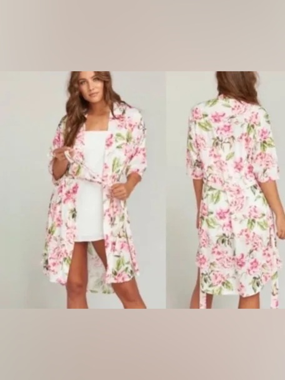 Show me you’re mumu Brie garden of blooms womens floral robe